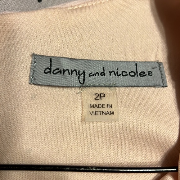 Selling my Danny and Nicole dress pink polka dot size 2P! Pickup only located ME - Picture 2 of 2